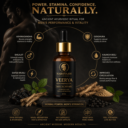 Nabhyaam™ Veerya | Men's Nabhi Oil