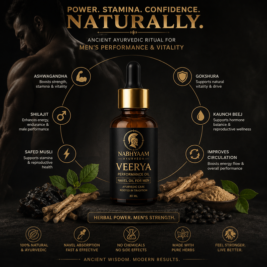 Nabhyaam™ Veerya | Men's Nabhi Oil