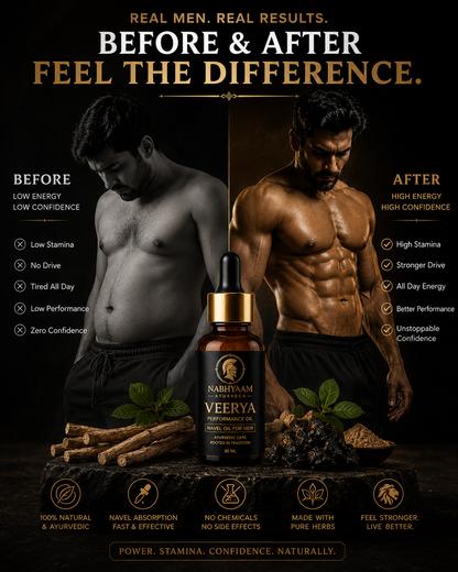 Nabhyaam™ Veerya | Men's Nabhi Oil